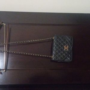 Black purse